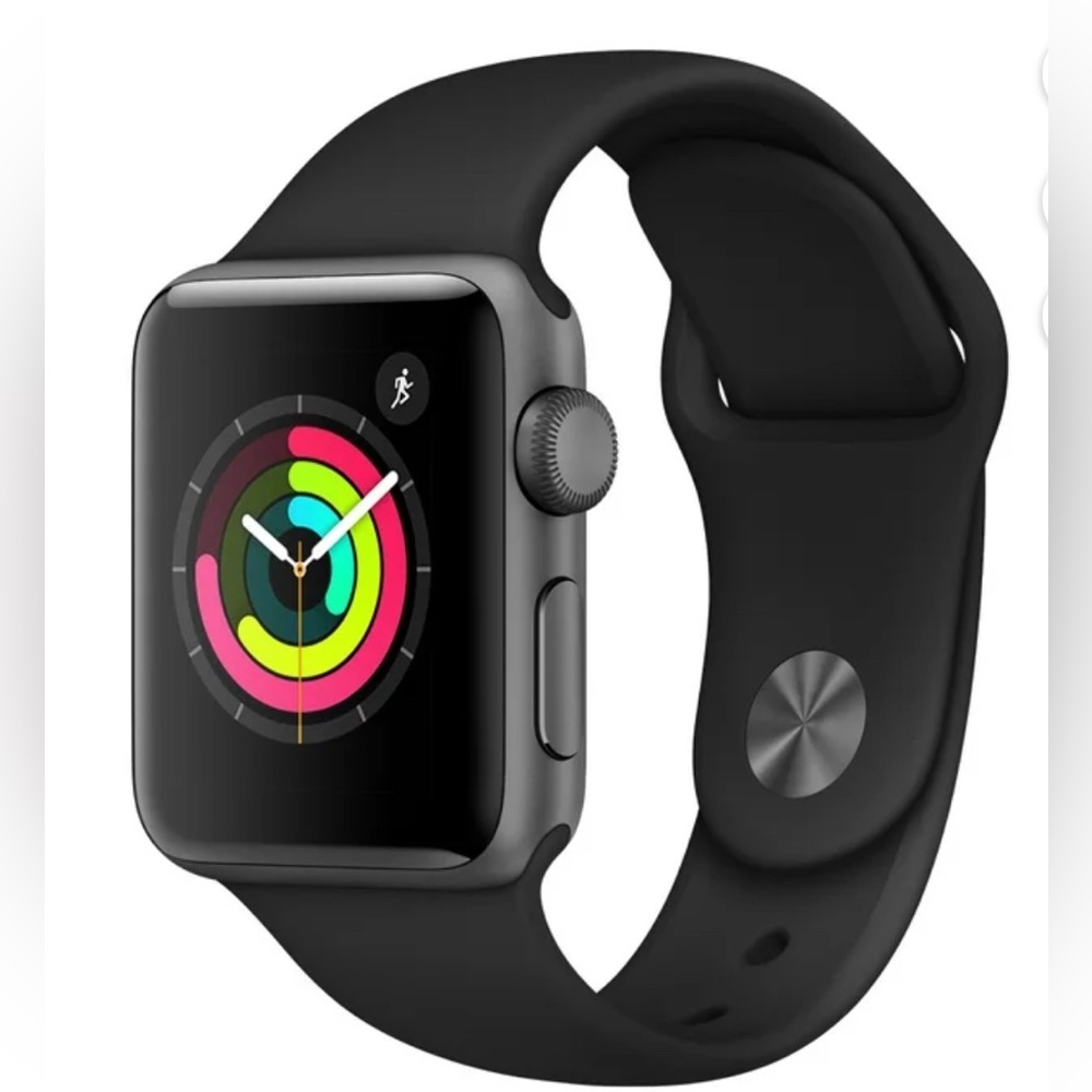 Apple Black series 3 Smartwatch with Sleek Design